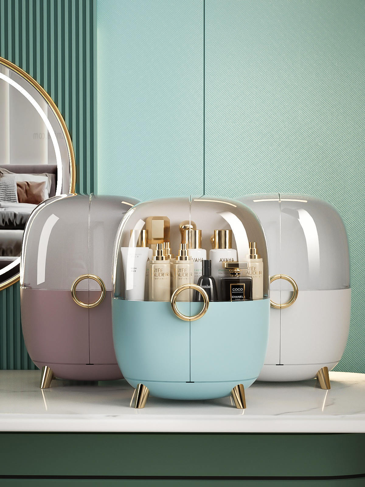 Luxury Cupboard Style Cosmetics Vanity Box (Premium Quality)