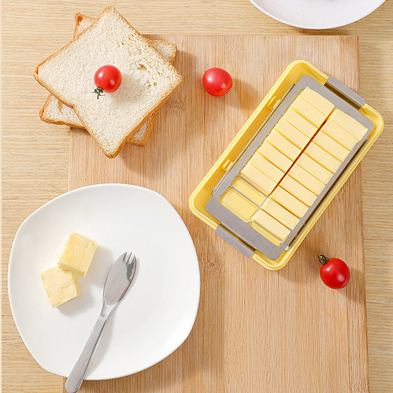 Cheese Butter Cutting Board With Lid (Premium Quality)
