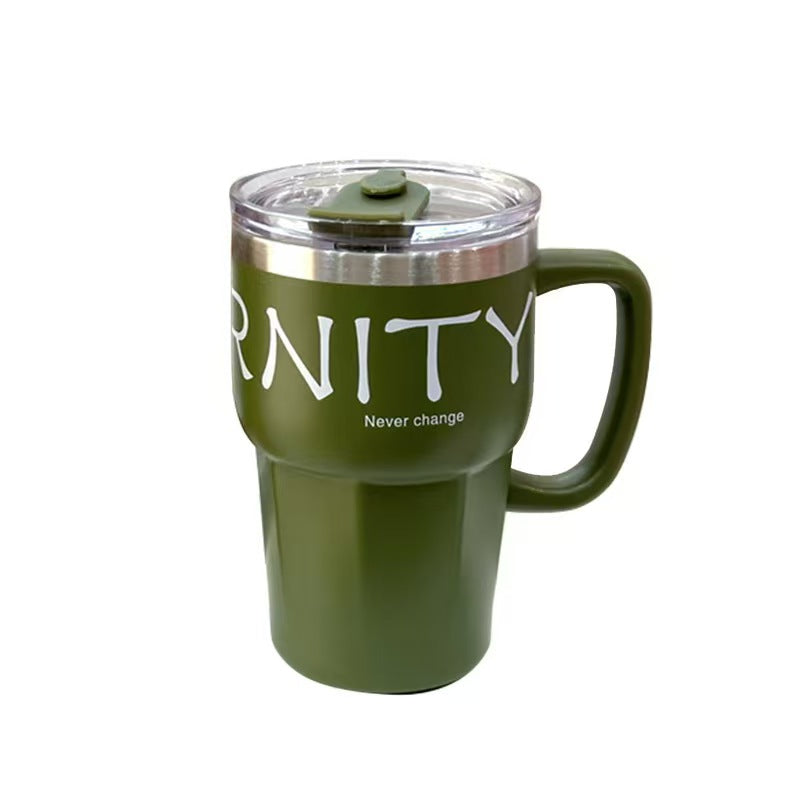 600ml Stainless Steel Korean Style Coffee Mug (Superior Quality)