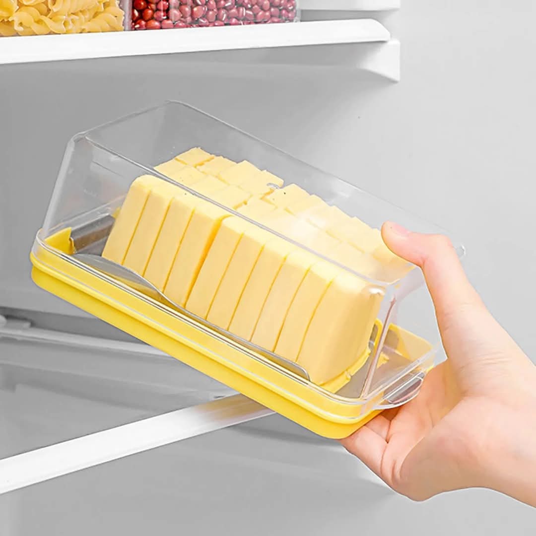 Cheese Butter Cutting Board With Lid (Premium Quality)