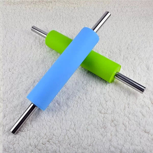 Stainless Steel Dough Roller (Bailon) 1Pcs (Premium Quality)
