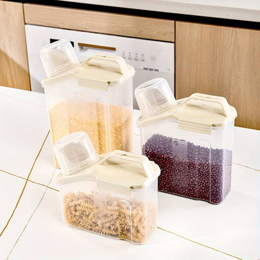 Transparent Rice Storage Box Kitchen Sealed Food Container(Premium Quality)
