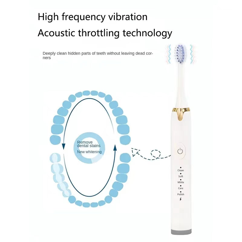 Ultradent Electric Toothbrush With 2x Extra Brush Heads