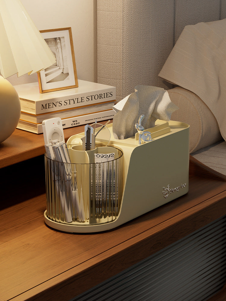 Light Luxury Desktop Tissue Box (Premium Quality)