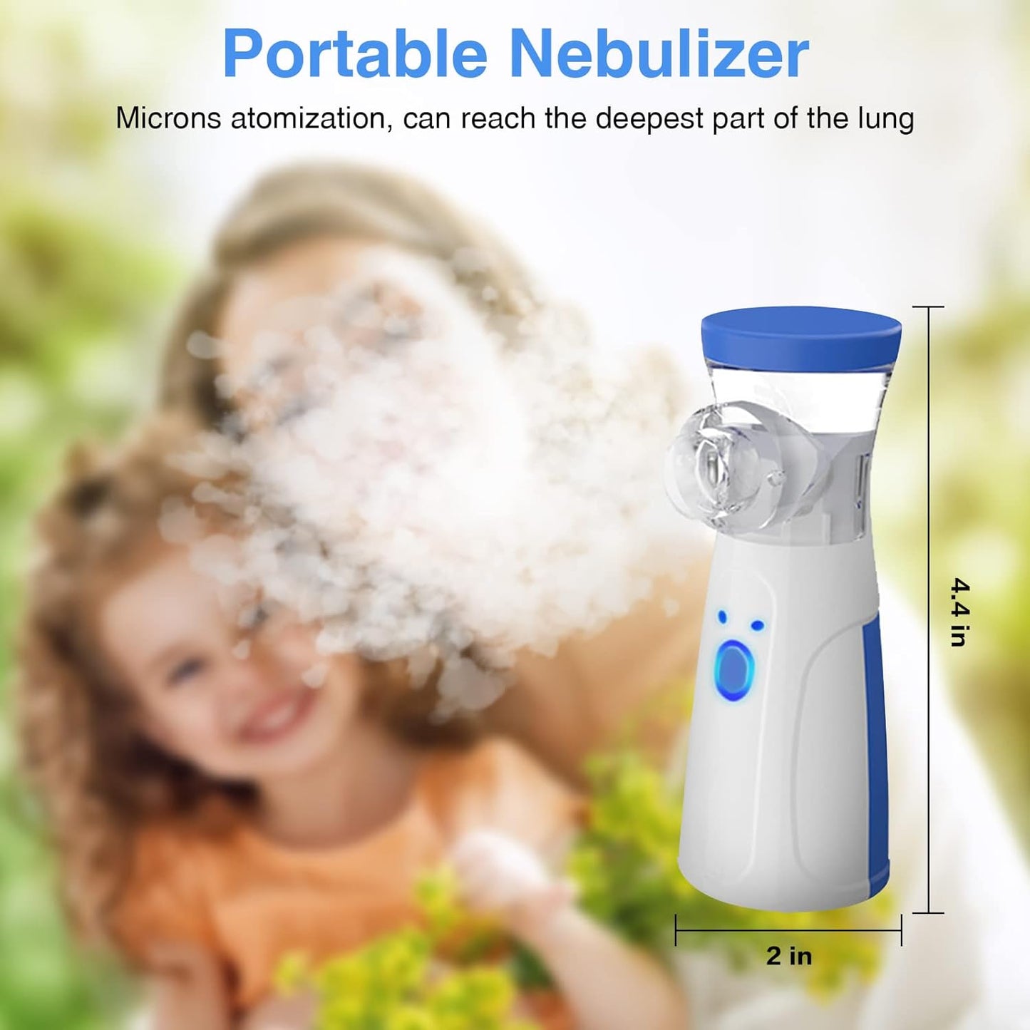 Handheld Portable Autoclean Nebulizer Machine