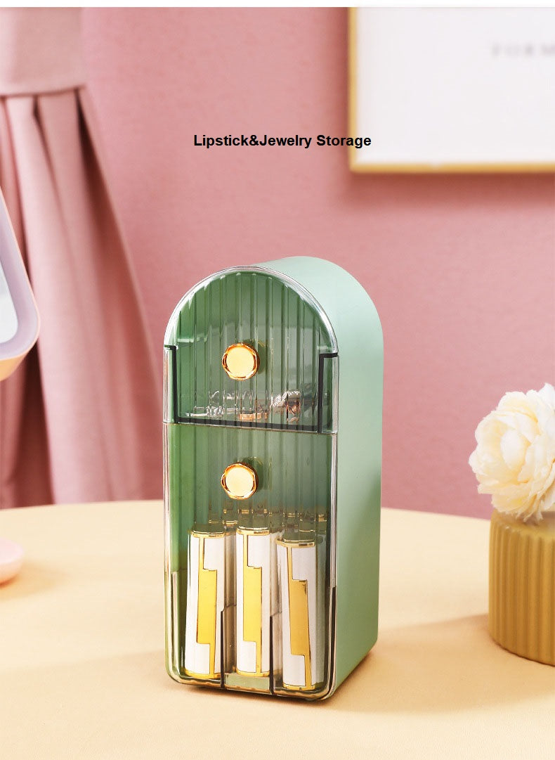 Stackable Desk Makeup Brush Storage Box