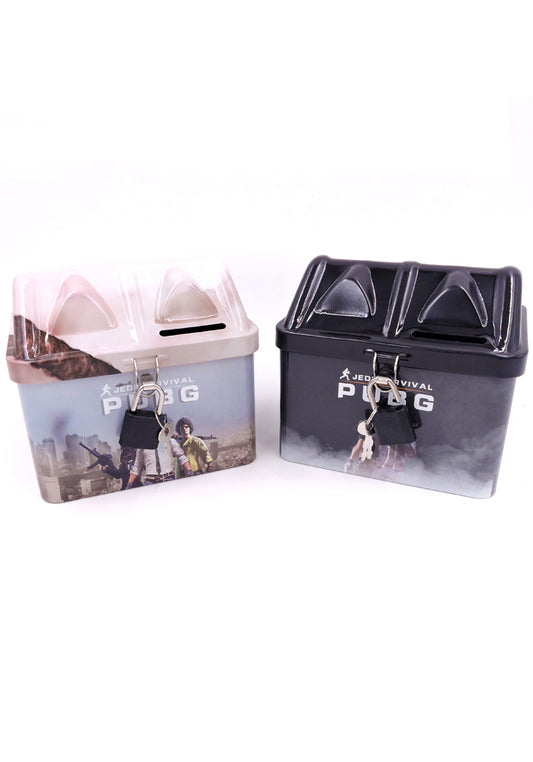 Pubg Theme Money Bank Metal Box