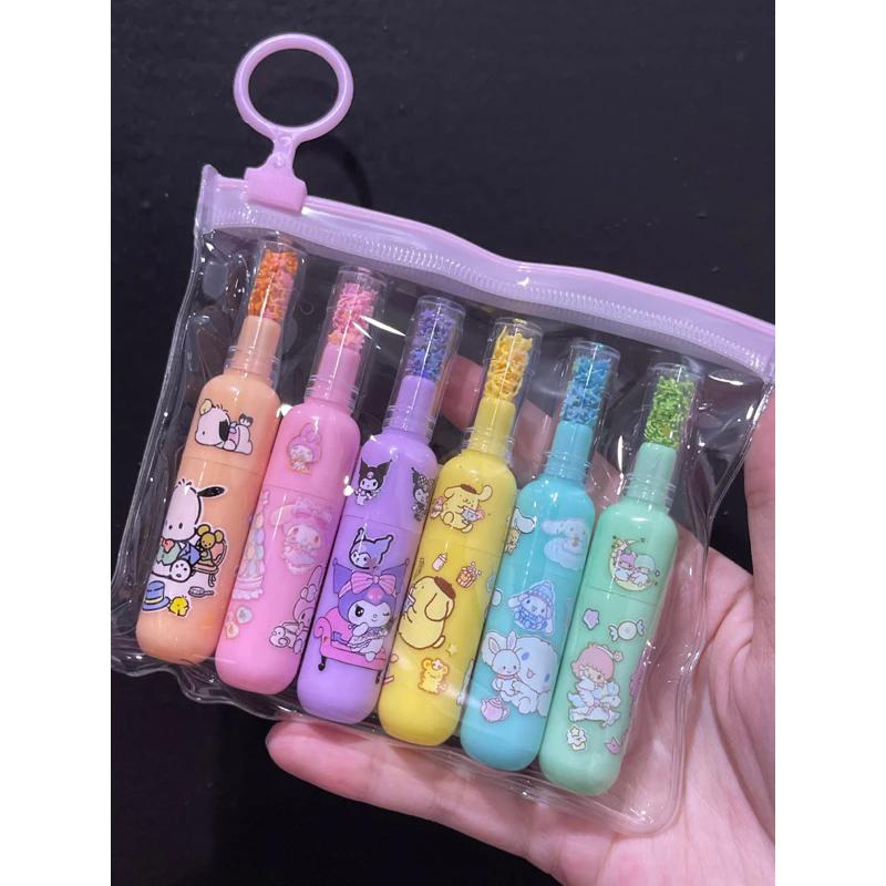 BOTTLE SHAPED KROMI CHARACTER HIGHLIGHTER  (Pack OF 6)