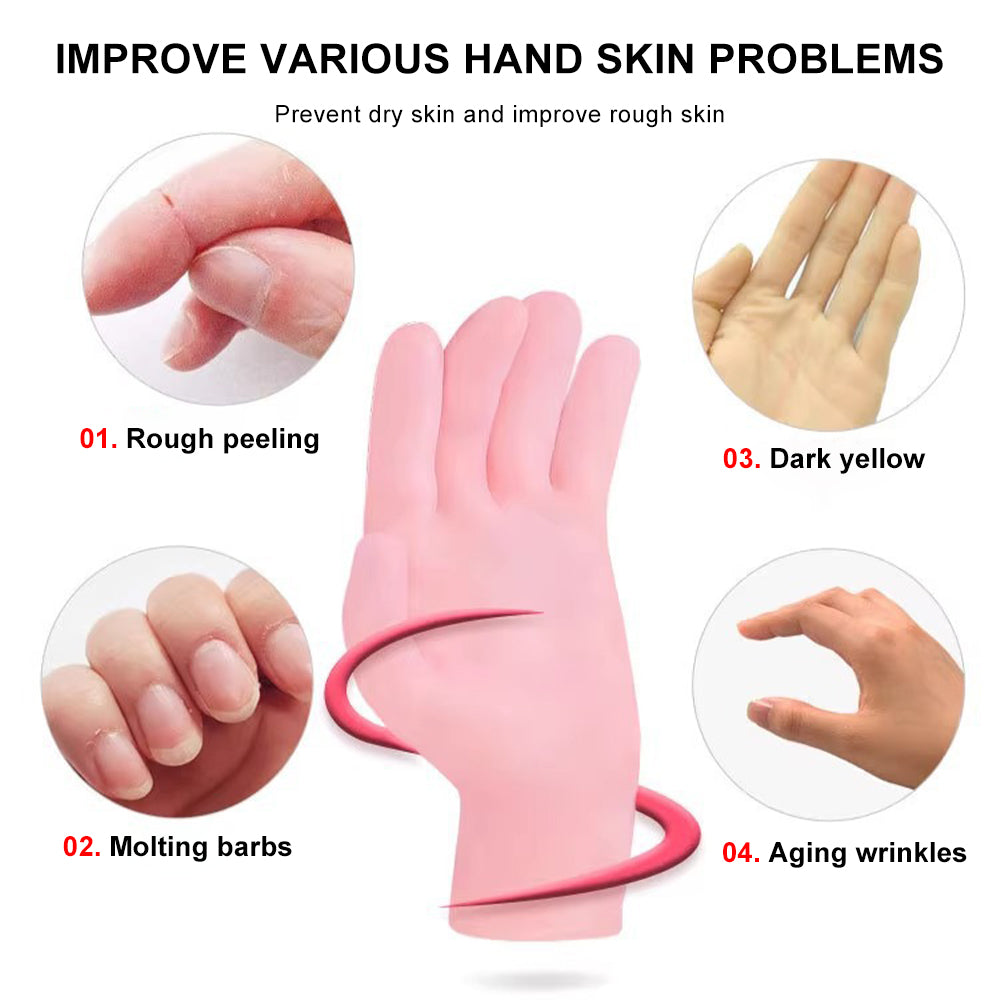 Silicone Hand Glove Pair