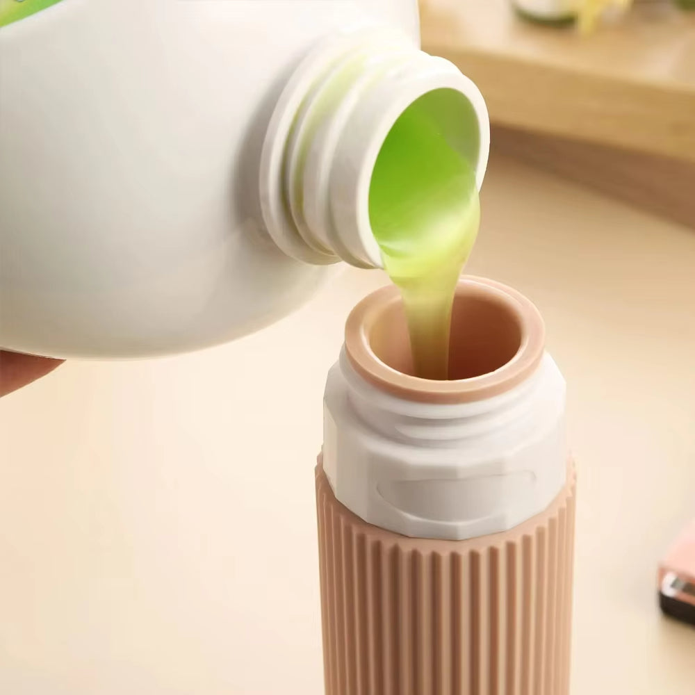 4Pcs Multipurpose Leak Proof Silicone Travel Bottle (Premium Quality)