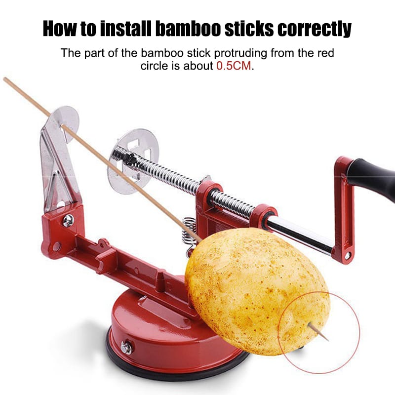 Spiral Potato Cutter