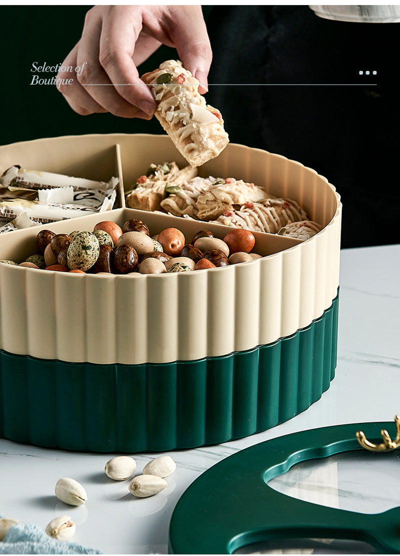 Double-Layers Nordic Style Dried Fruit Box (Premium Quality)