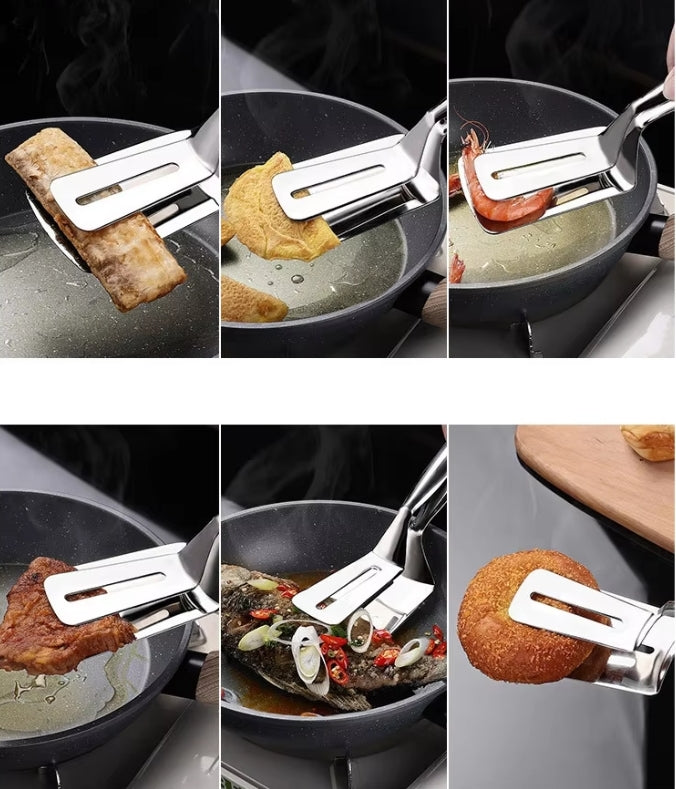 Stainless Steel Spatula Tong