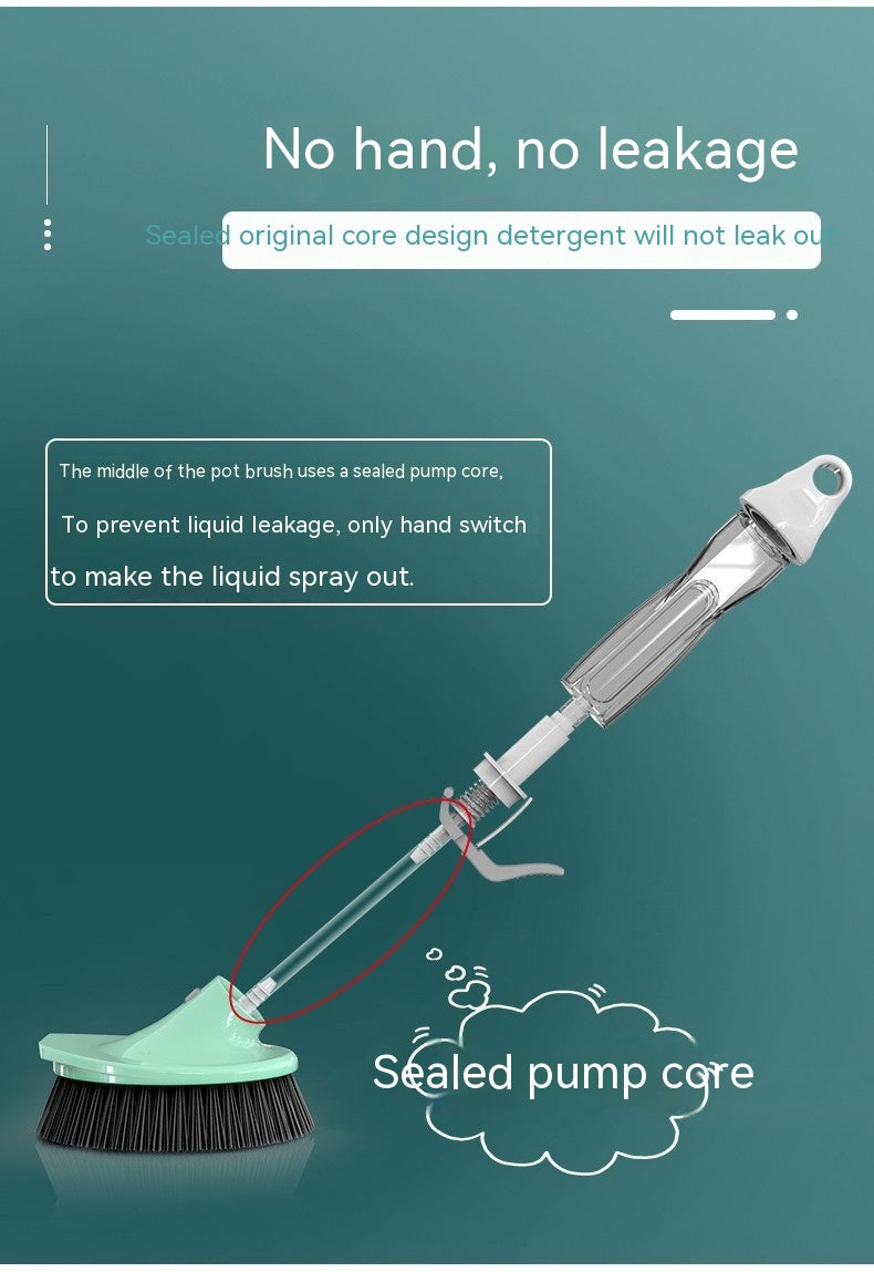 Long Handle Liquid Storage Pot Brush