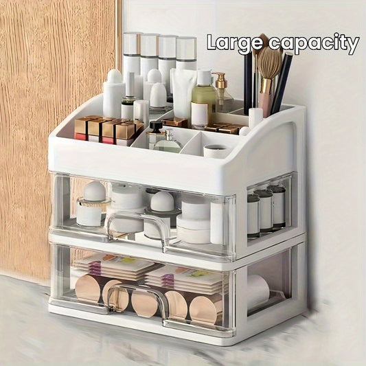 Stylist Multilayer Transparent Cosmetics Organizer