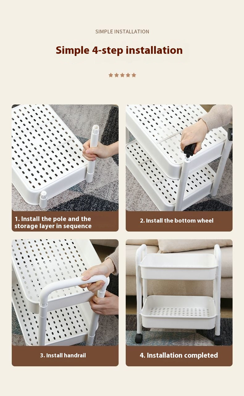 Multi-Functional 4 layers Trolley (Premium Quality)
