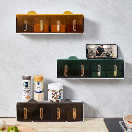 Kitchen Wall-mounted Luxy Seasoning Jar