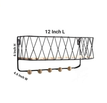 Nordic Style Criss Cross Multifunctional Wall Hook (Premium Quality)