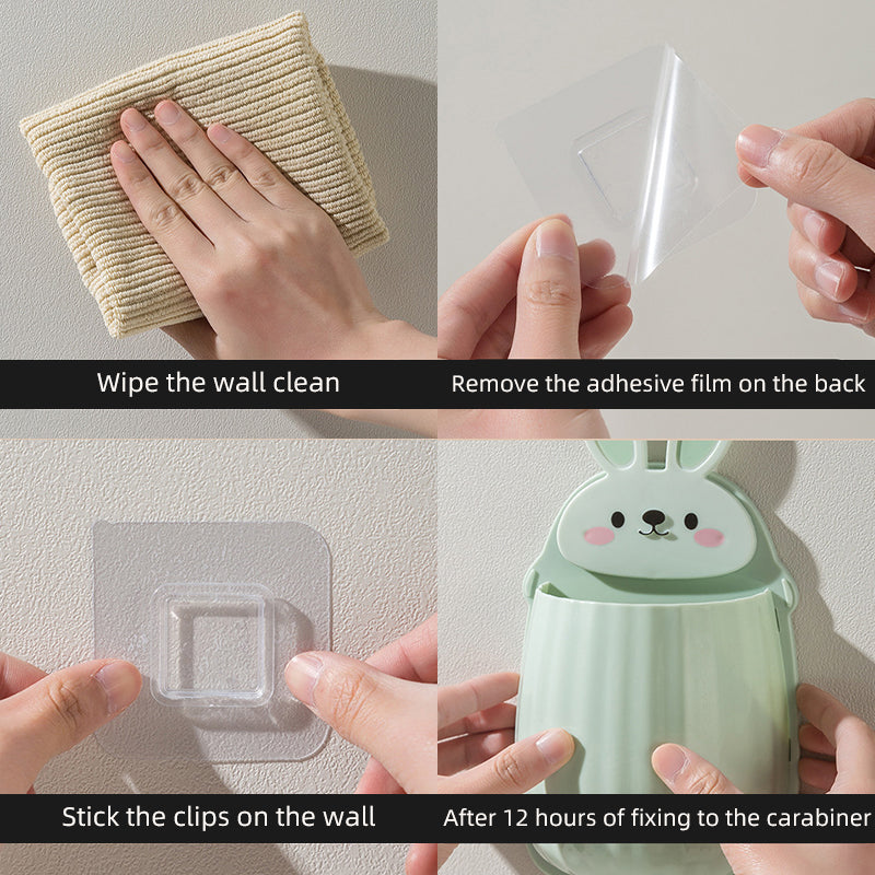 Multipurpose Cute Rabbit Style Wall Mounted Holder (Premium Quality)