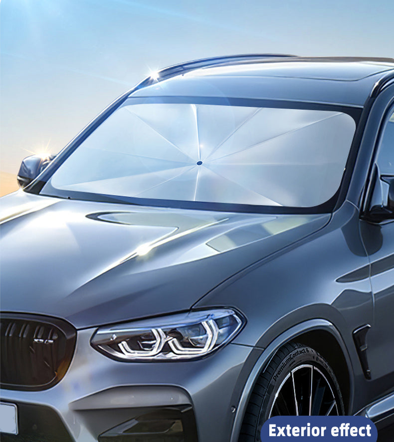 Umbrella Style Car Sun Shade Protector