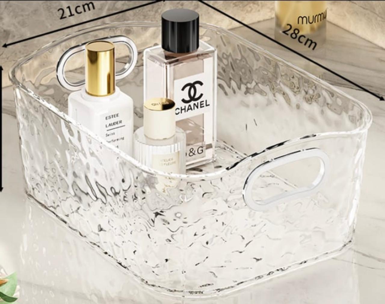 Luxury Acrylic DesktopStorage Basket (Premium Quality)