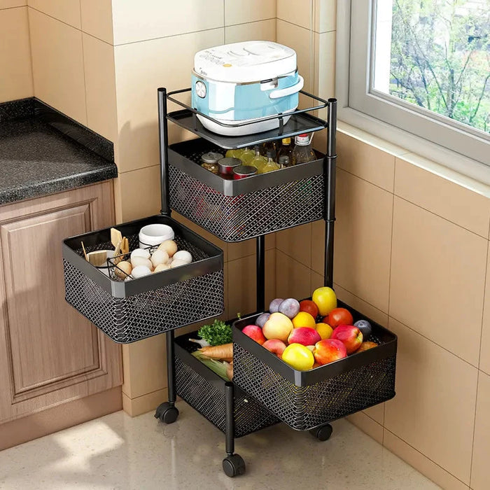 Square Metal Trolley(Superior Quality)