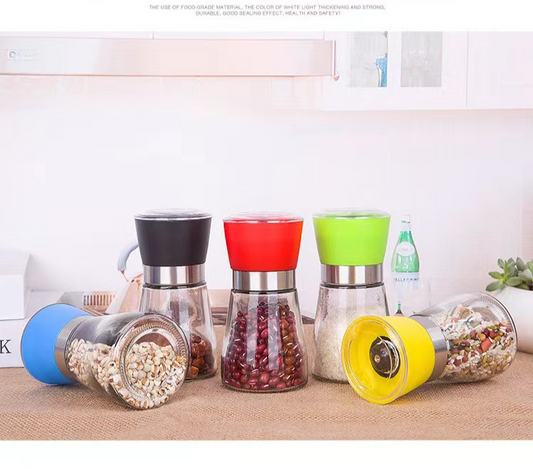 2 in 1 Pepper Grinder Seasoning Bottle