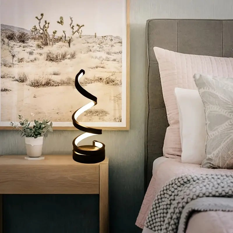 Spiral Style Modern LED Lamp (Premium Quality)