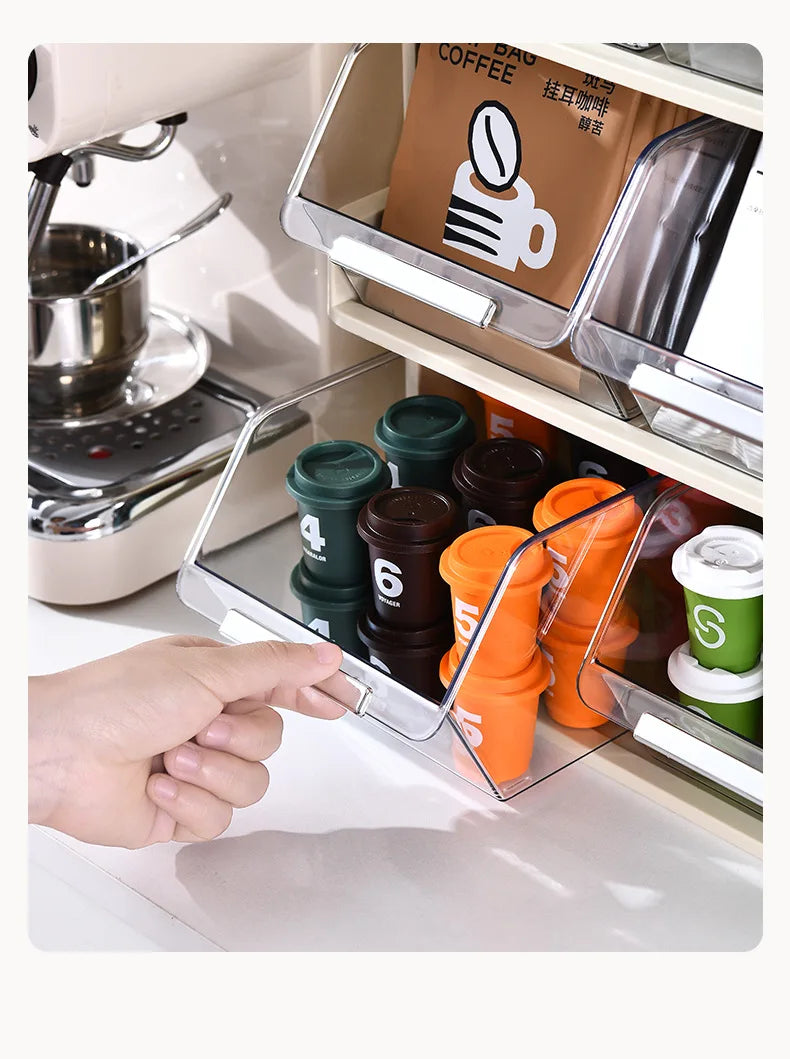 2 Tier Kitchen Tea And Coffee Organizer (Premium Quality)