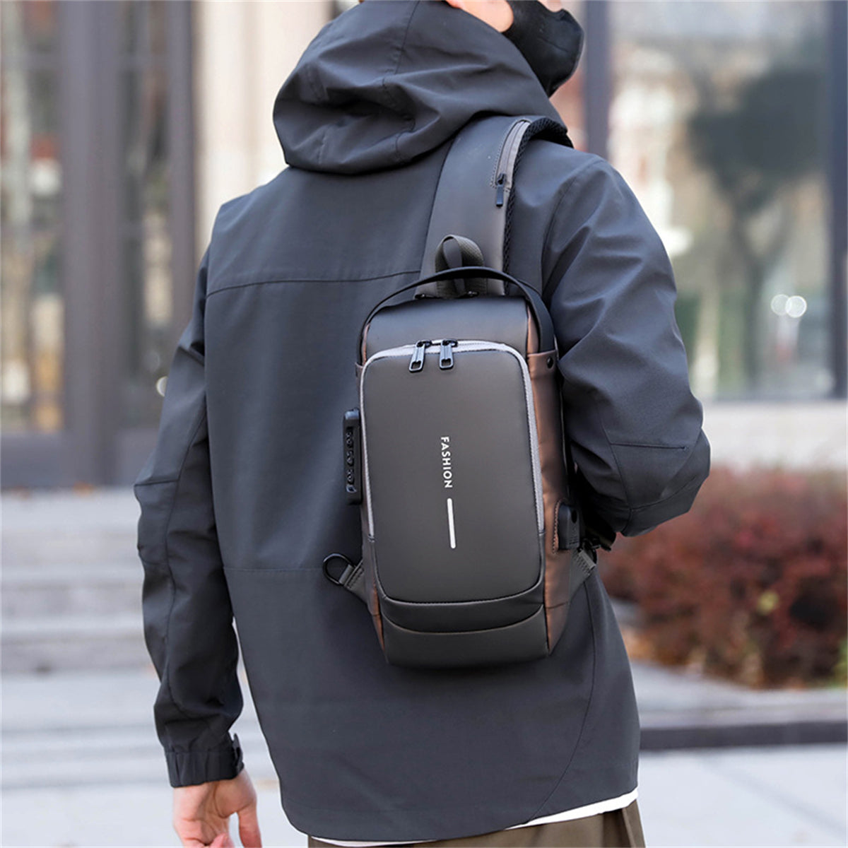 Multifunction Travel Bag Password Lock And USB Charging (Premium Quality)
