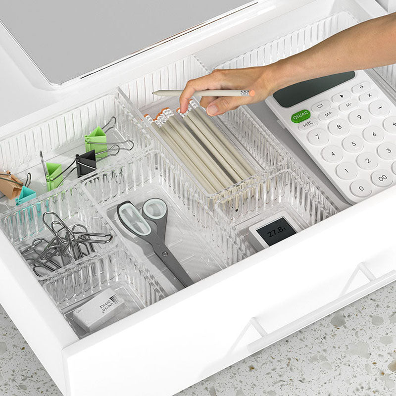 (4 Pcs Set) Acrylic Drawer Organizer