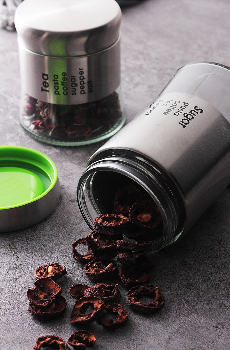 3Pcs Stainless Steel Jar Set (Premium Quality)