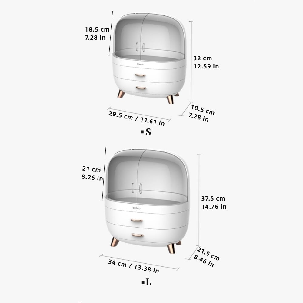 ECOCO Desktop Cosmetics Organizer (Premium Quality)