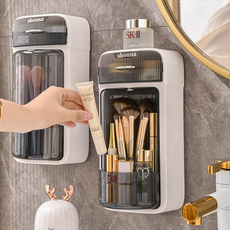 Wall Sticking Makeup Organizer (Premium Quality)
