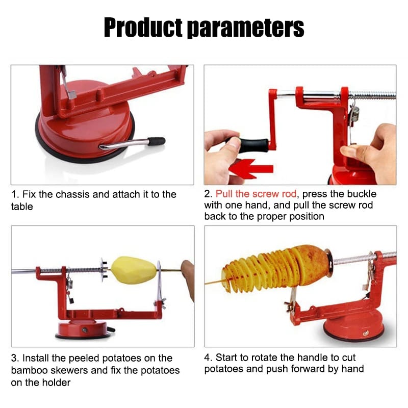 Spiral Potato Cutter