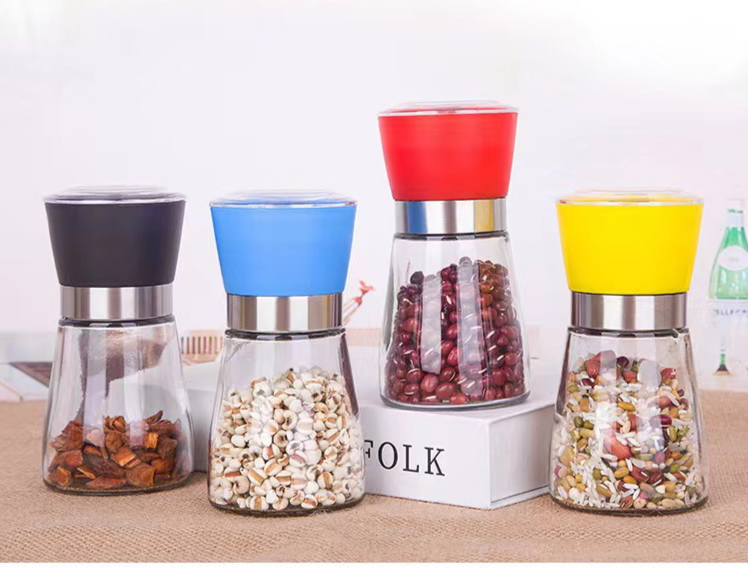 2 in 1 Pepper Grinder Seasoning Bottle