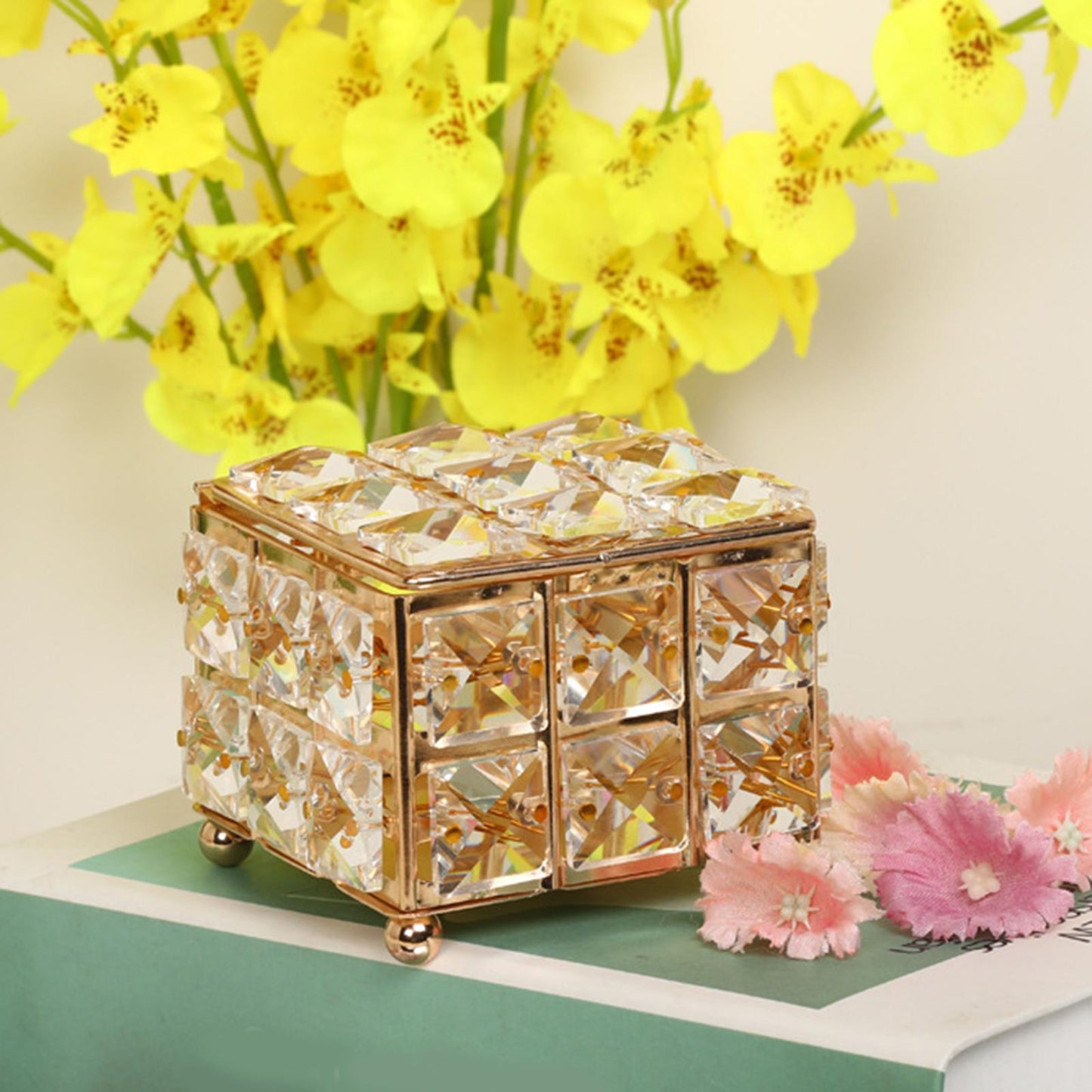 Crystal Jewelry Box (Premium Quality)