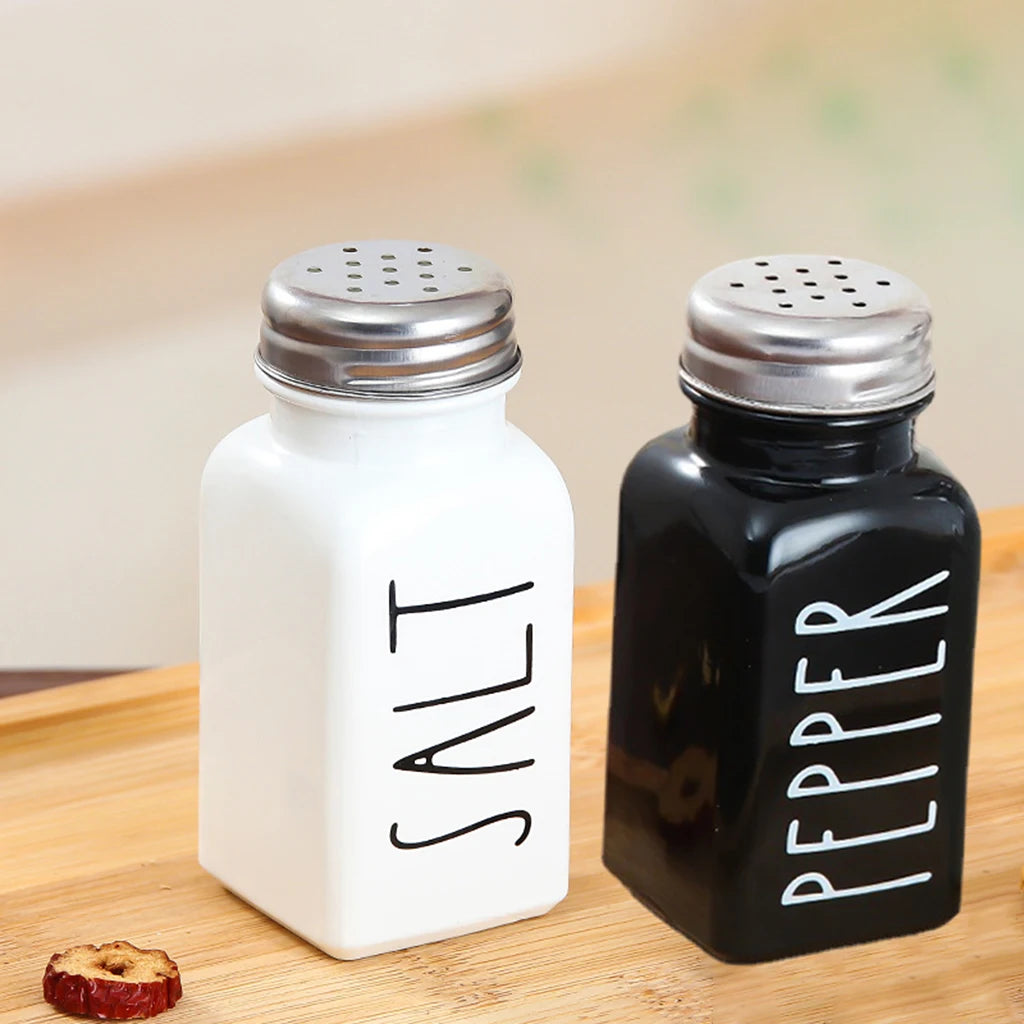 Glass Salt & Pepper Shakers (Pair)