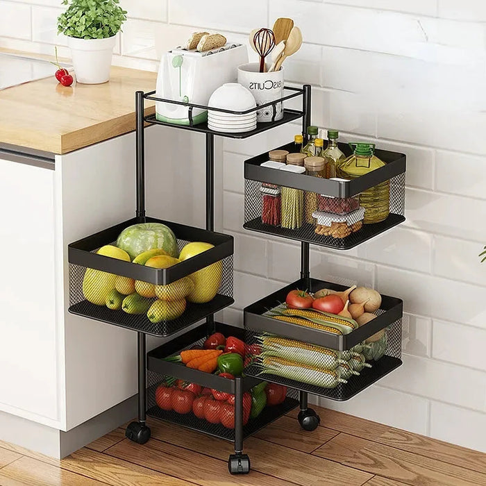 Square Metal Trolley(Superior Quality)