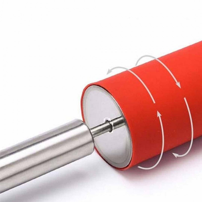 Stainless Steel Dough Roller (Bailon) 1Pcs (Premium Quality)
