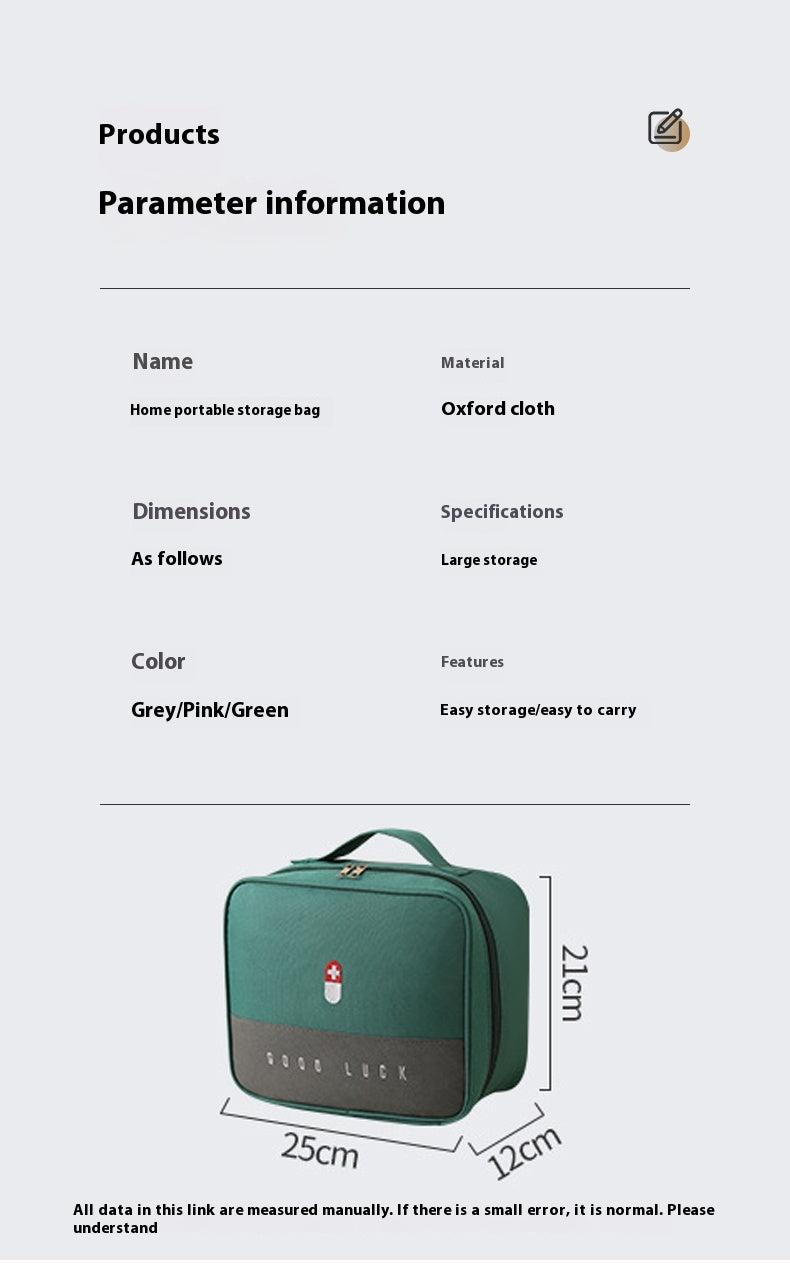 Large Capacity Oxford Fabric Multipurpose Portable Storage Bag