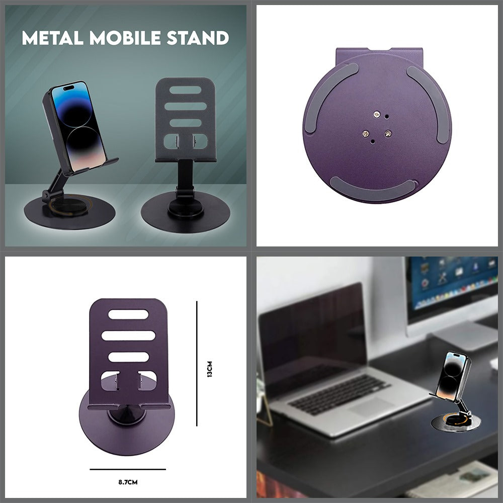 Aluminum Universal 360 Degree Rotation Mobile Phone Stand