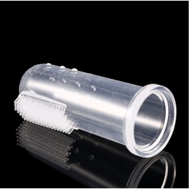 Baby Kids Silicone Finger Toothbrush Soft Safe Baby Teether - Silicone Toothbrush Teeth Rubber
