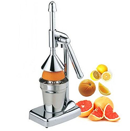 Stainless Steel Hand Press Citrus Juicer (Heavy Duty)
