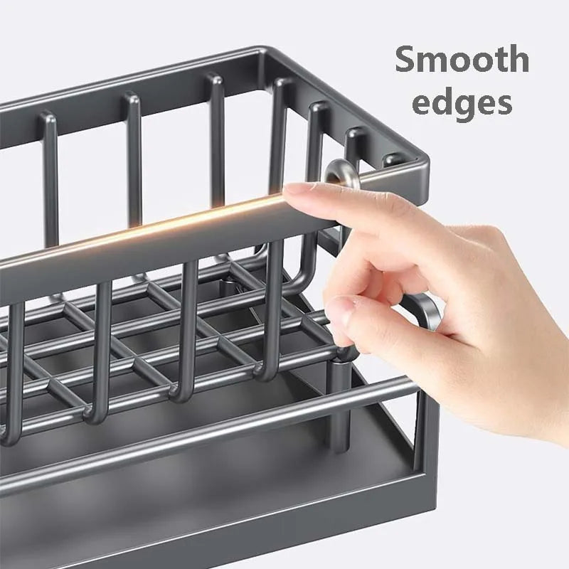 Kitchen Sink Drain Rack Organizer Multifunction