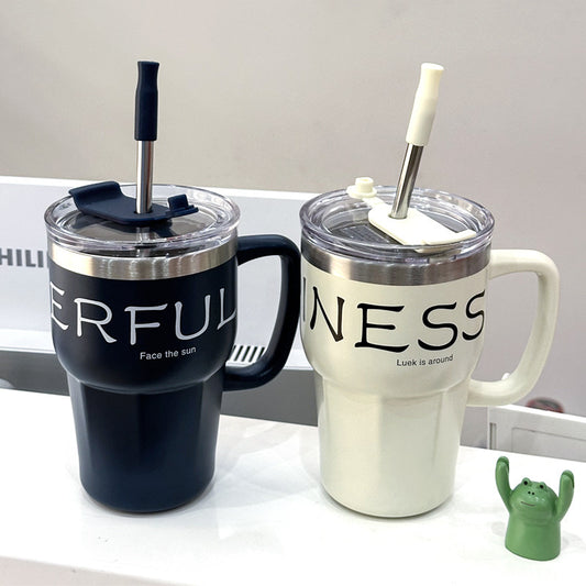 600ml Stainless Steel Korean Style Coffee Mug (Superior Quality)