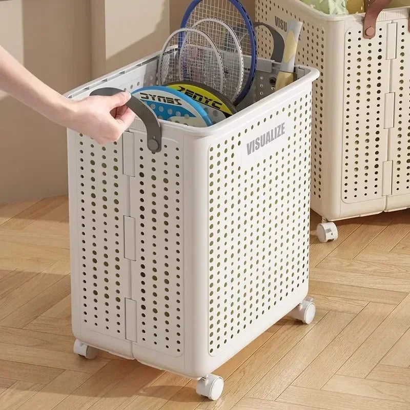 Dirty Clothes Storage Basket Large Capacity Bathroom Laundry Basket (Premium Quality)