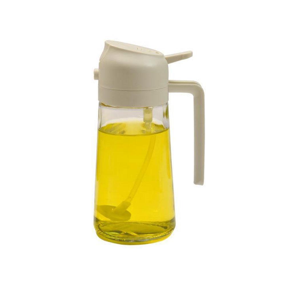 2 in 1 Oil Spray Glass Jug