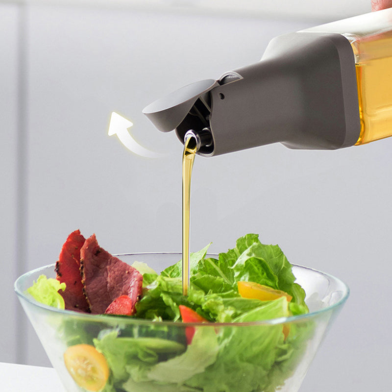 1Pcs Automatic Glass Oil Bottle Leak Proof (Premium Quality)