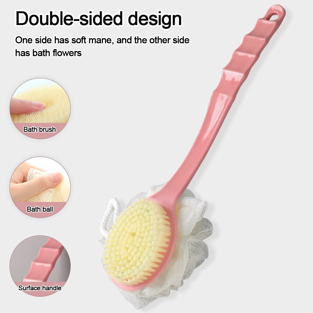 Gentle Long Handle Body Clean Shower Brush